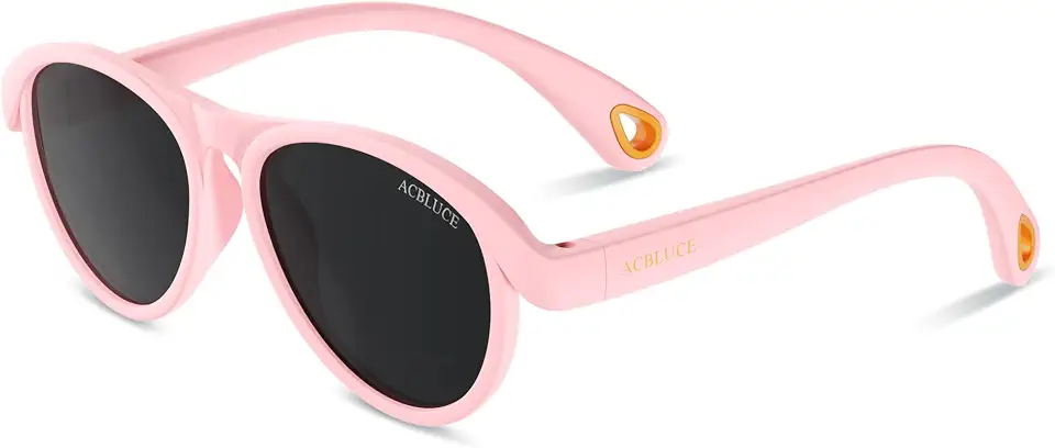 Pink baby sunglasses from the catalog